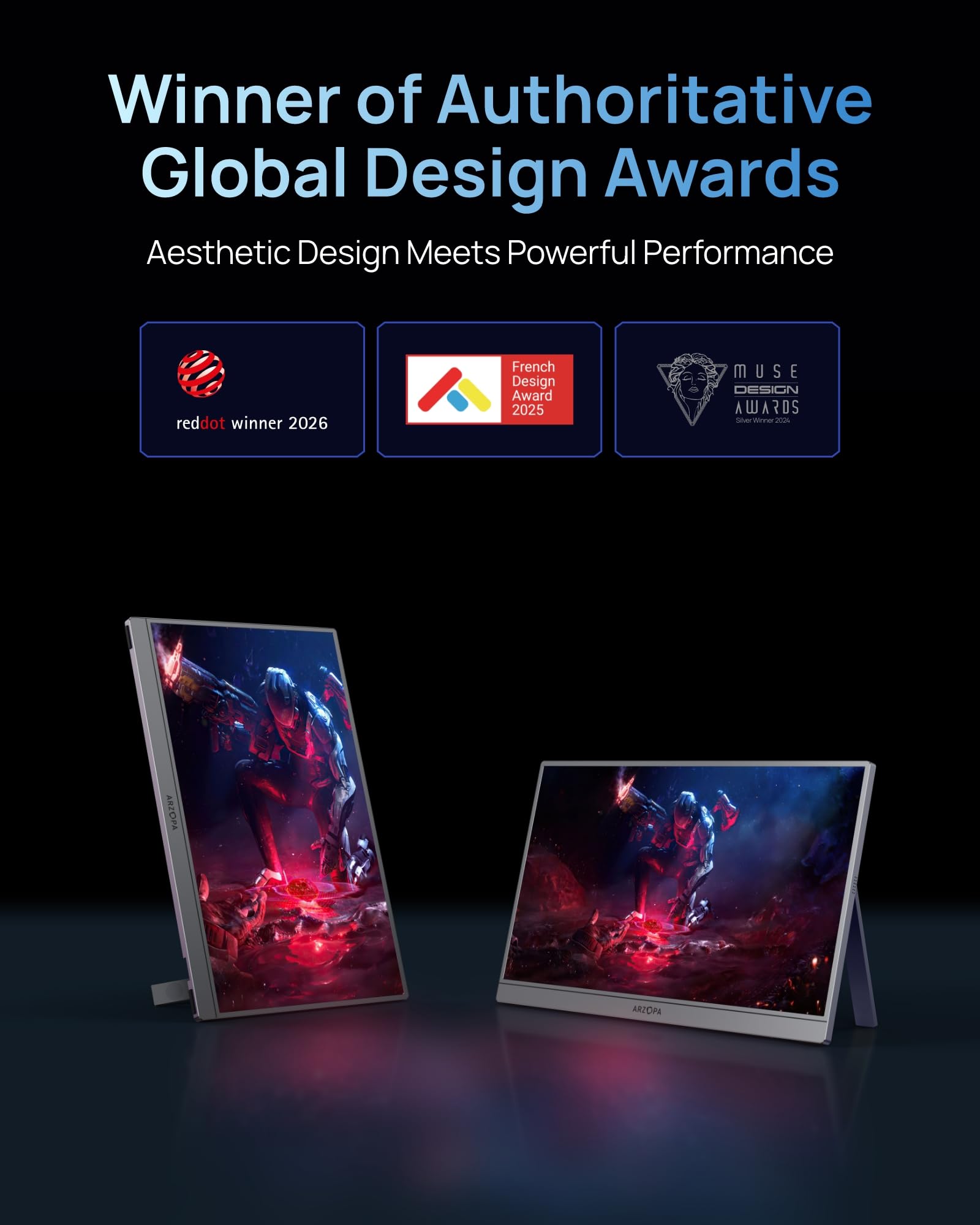 kaung si thu様　ARZOPA 16.1インチ144Hzモニター Amazon.com: ARZOPA 16.1'' 144Hz Portable Gaming Monitor 106% sRGB